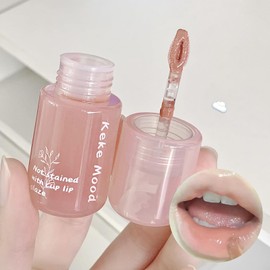 Lip Gloss | Long-Lasting, Moisturizing, Plumping, Revitalizing for Dry Lips, Waterproof, No Peel Off, Hydrating, Nourishing Crystal Clear（4pcs）
