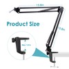 Boom Arm Compatible with Samson Q9U Microphone - Professional Adjustable