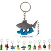 AWAVM Set of 10 Keychains, Tung Tung Sahur Toy -