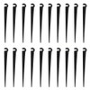 Irrigation Drip Support Stakes, 100 Pcs 1/4 Inch Tubing Hose