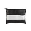 Recycled Inner Tube Wallet with Zip and Grey Truck Tarpaulin