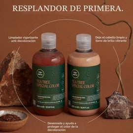 Tea Tree Special Color Shampoo, Champú Protector del Color, 1 L