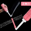 2PCS-Pack 2-in-1 Portable Bidet Vaginal Douche,450ml Travel Bidet Bottle Perineal