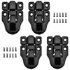 UBANU Toggle Hasp Latches Hardware with Hardening Screws, 4 Pack