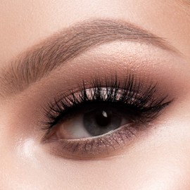 CATTITUDE 3D LASHES Princess Wild Cat False Eyelashes, Lightweight & Reusable, Cruelty-Free