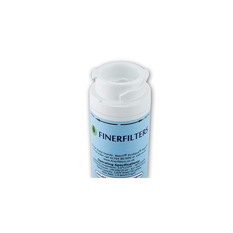 Finerfilters FF-281 Fridge Water Filter Compatible with UltraClarity 644845 Fridge