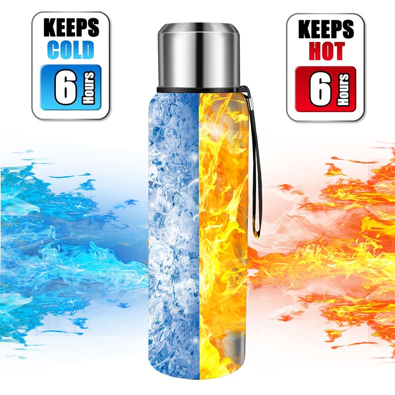 Vacuum Insulated Flask 1500ml/50oz with Cup lid Stainless Steel Thermo