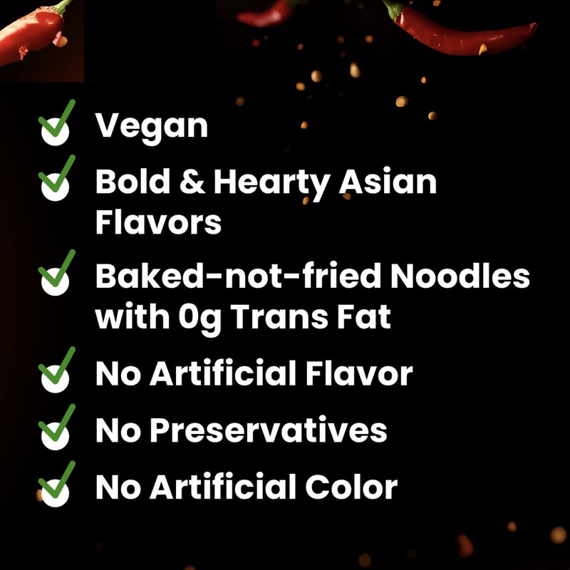 Lemonilo Ramen - Fire Chow Mein - Healthy Instant Ramen