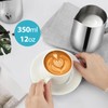 Milk Frothing Jug, 350ml/12oz 304 Stainless Steel Milk Frothing Pitcher