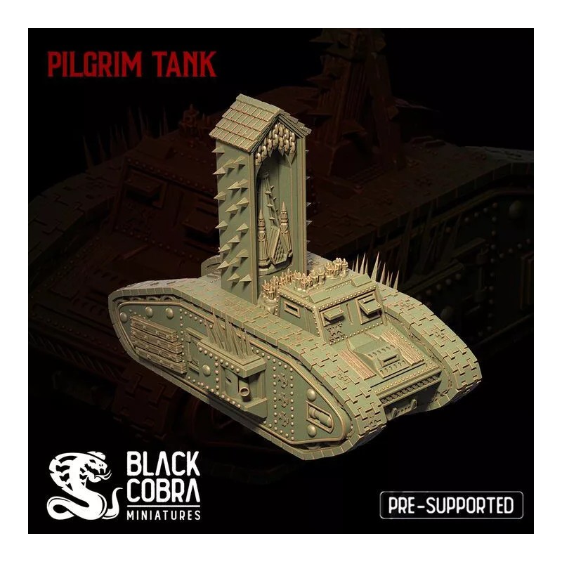 Trench Crusade Terrain - Pilgrim Tank A