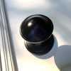 Antikas - Door Knob Weatherproof Black - Antique Iron Fittings
