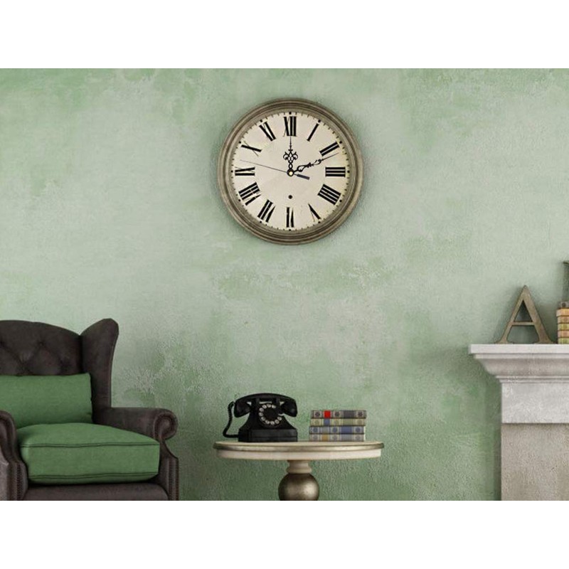 Deolven Clock Movement,Short Shaft Continuous Sweep Quartz Clock Mechanisms Black