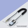 Bluetooth Aux Adapter USB to 3.5Mm Audio Aux Adapter Car