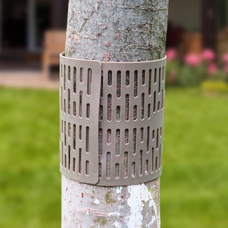 Folpus 3Pcs Tree Trunk Protectors Trunk Guard Reusable Flexible Protecting