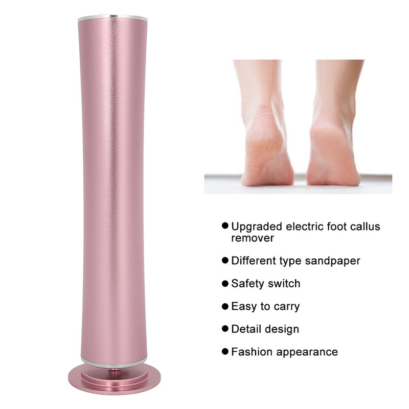 Electric Rechargeable Automatic Callus Remover Foot File Pedicure Tool 100‑240V