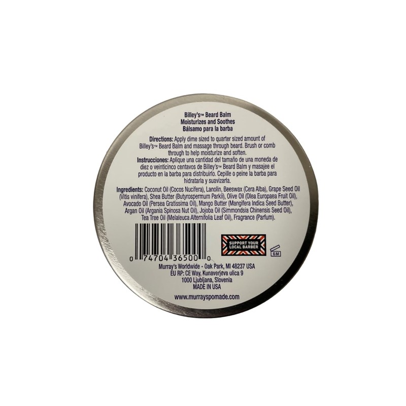 Murray's Billey's Beard Balm, 2 oz