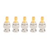 5pcs SMA F to BNC Male Pure Copper Connector for
