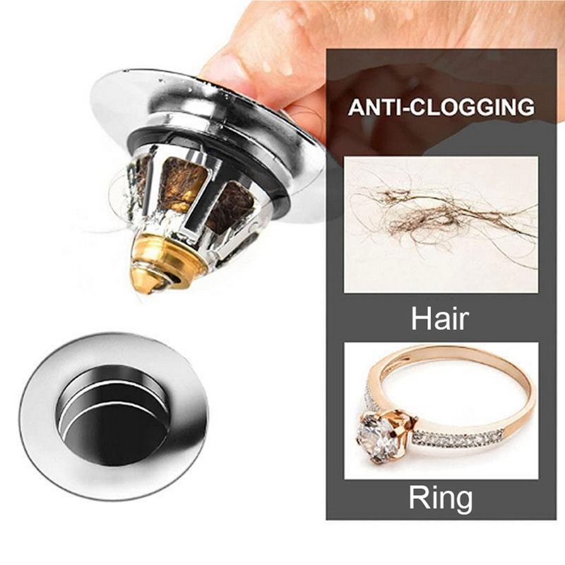 Drain Stopper Tightly Connected NonSlip RustProof Durable Easily Install Drain