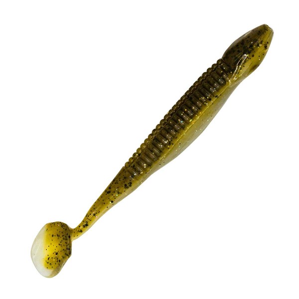 Charlie's Worms Zipper Dipper, Scented, Soft Bait for Freshwater Saltwater, 6pk (Speckled Trout)