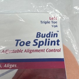 PediFix Budin Splint Triple / Three Hammer Toe Corrector Straightener 8158 New !