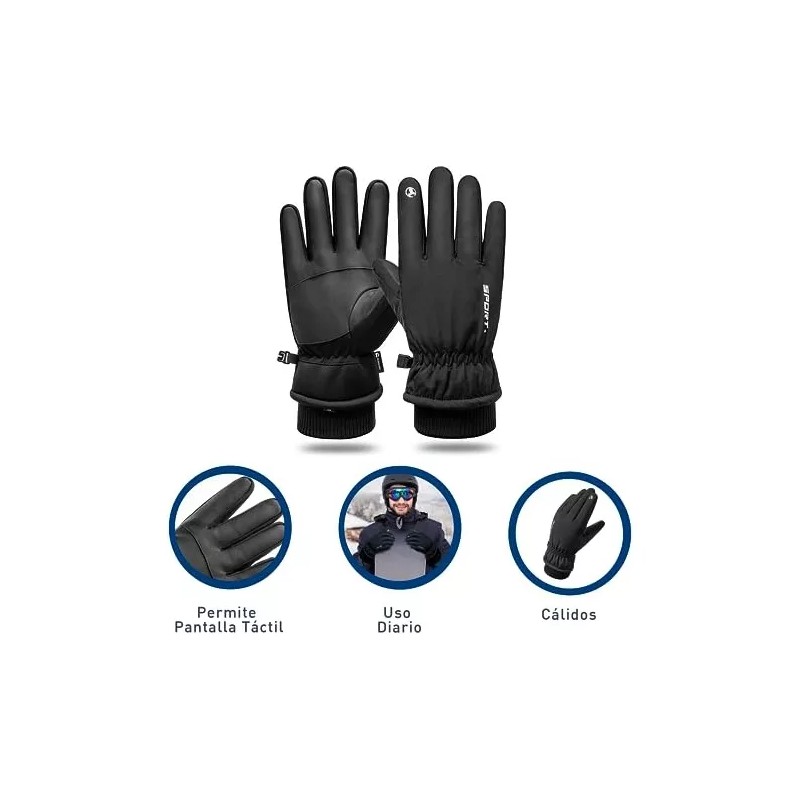 Bluelander Guantes Térmicos De Invierno Impermeables Pantalla Táctil