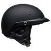 Bell Pit Boss Open-Face Motorcycle Helmet (Solid Matte Black, Medium)