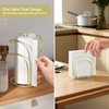 SZQINJI Paper Towel Roll Holder Countertop & Napkin Holder Set,