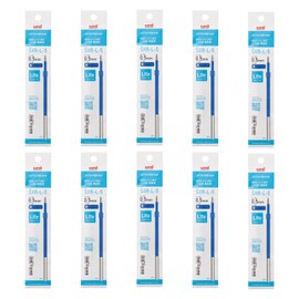 Mitsubishi Pencil Ballpoint Pen Refill Jet Stream Light Touch Ink 0.5 Blue 10 Pens SXRL5.33 10P