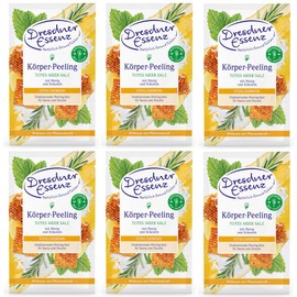 Dresdner Essenz Dead Sea Salt Peeling Honey / Herbs 6 x 50 g Pack of 6