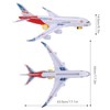 Electric Airplane Model With Universal Wheel Design Environmental Protection Material