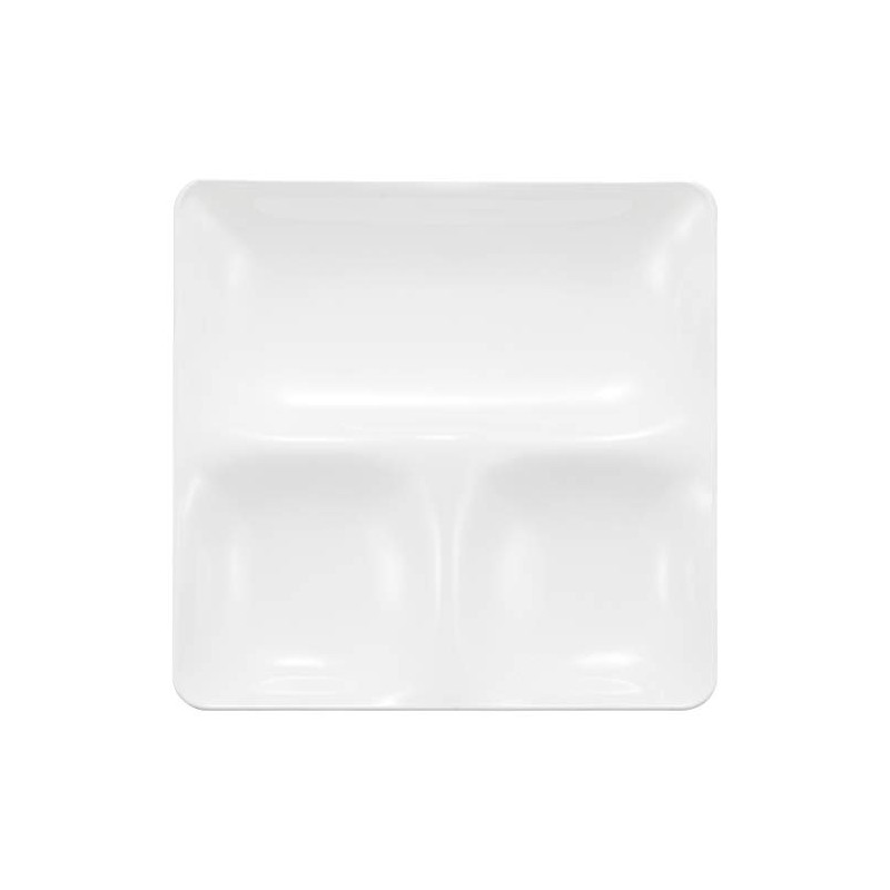 Fukui Craft ZA-408639 Plate, Made in Japan, Party Plate, Two-Half