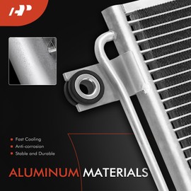 A-Premium Air Conditioning A/C Condenser Compatible with Freightliner 2009-2012 Cascadia, 2010-2011 Century Class Columbia, 2011-2012 Coronado, 114SD, M2 112 & More, Replace# 2265663000
