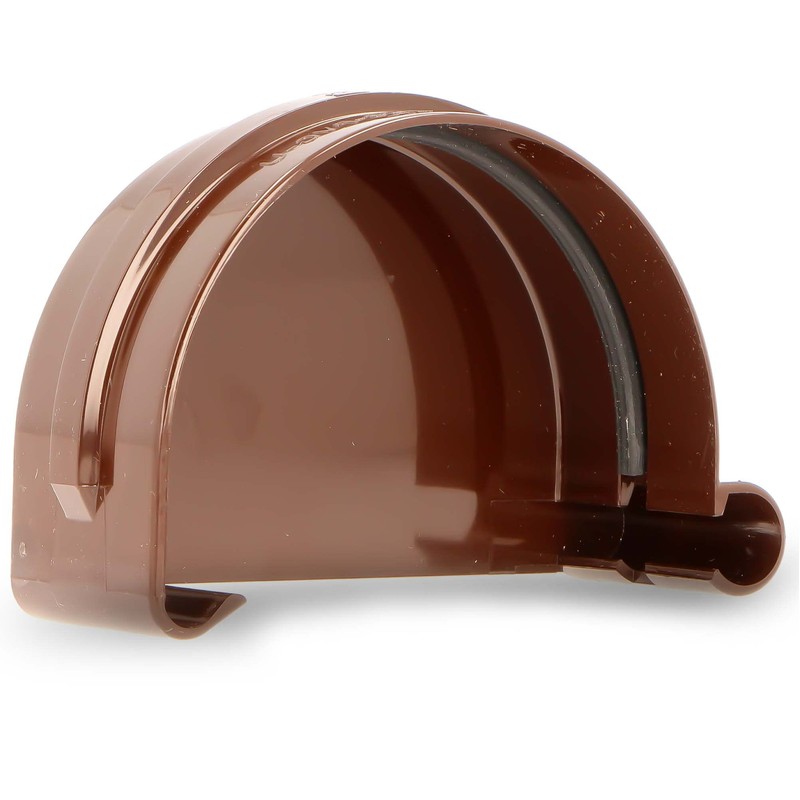 Gutter End Piece Plug Left Gutter End Piece Semicircular Plastic
