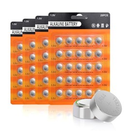 JOXIYECLTL LR44 L1154f 357 Batteries 1.5V AG13 SR44 A76 GP76 Lr 44b L1154c 303 Button Coin Cell Batteries(100 Pack)