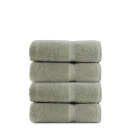 belem Bath Towels for Home, 100% Cotton, Luxury Hotel Plush & Highly Absorbent Towels for Bathroom, Spa, Hotel & Everyday use - Pack of 4-27x50