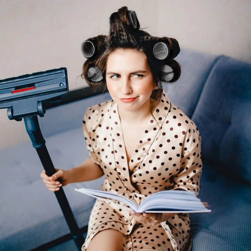 60 Tubos Para Rizar Cabello Abrazadera Plástica Para Cabello