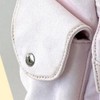 Bag decoration key ring square pouch ring character design key