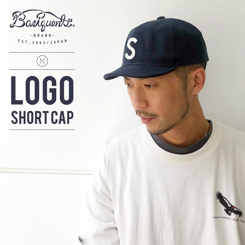 Basic Ench Logo Short Cap, S Logo, Short Brim, Ampire