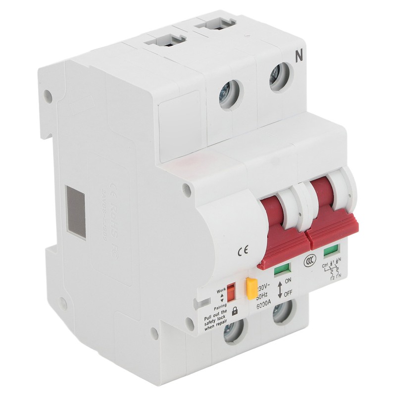 Smart Circuit Breaker Active Passive Signal Control 2P Miniature Breaker
