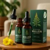 2Pcs Mullein Leaf Extract for Lungs Cleanse, Effective Mullein Drops
