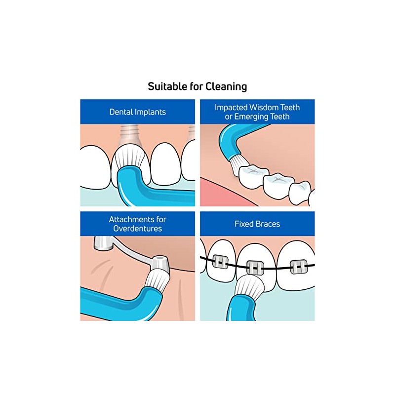 Tepe Compact Tuft Specialty Cepillo Dientes Redondo Cerdas Extra Suaves