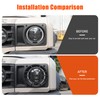 Car Headlight Protection Cover Trim Compatible with Ineos Grenadier 2020-2024