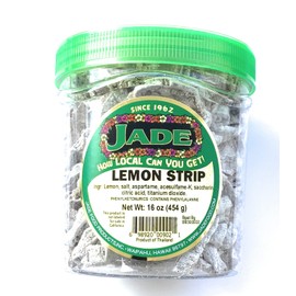 Jade Dried Lemon Strips/Peel(BIG JAR)