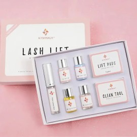 Kit Lash Lift Permanente Pestañas Marca Iconsign con Aceite Nutritivo