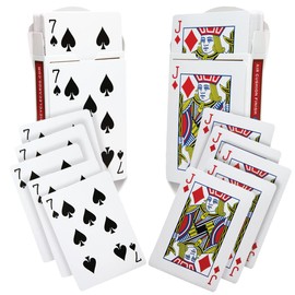 Magic Makers One Way Forcing Red Bicycle Back Decks Combo 7 Spades and Jack Diamonds - 2 Decks Included