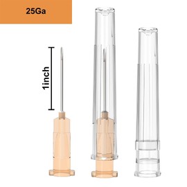 25 Gauge 1-Inch, with Individually Wrapped, 100 PCS Luer Lock Industrial Dispensing Accessories