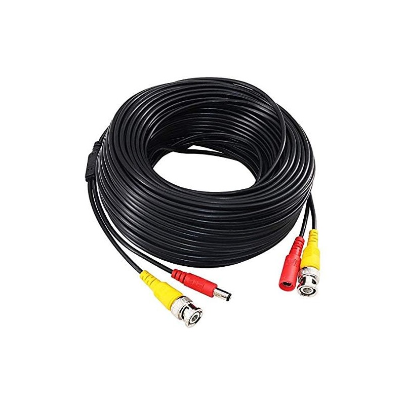 Yeung Qee 20m BNC video power cable security camera Cable