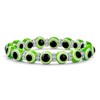 6-8 Pcs 8mm Evil Eye Bracelet Charm Stretch Colorful Beaded