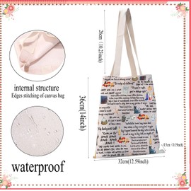 PXTIDY Hocus Inspired Tote Bag Pocus Amucks Sanderson Sisters Gift Witch Shopping Bag Witchcraft Gift Movie Lovers Gift