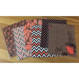 Handmade Cafe Collection Coffee Two Sided Dashboard for use w Erin Condren Planner